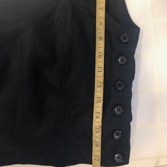 Virani White Label Black 100% Linen Crop Top - Purchase as set - Picture 8 of 8